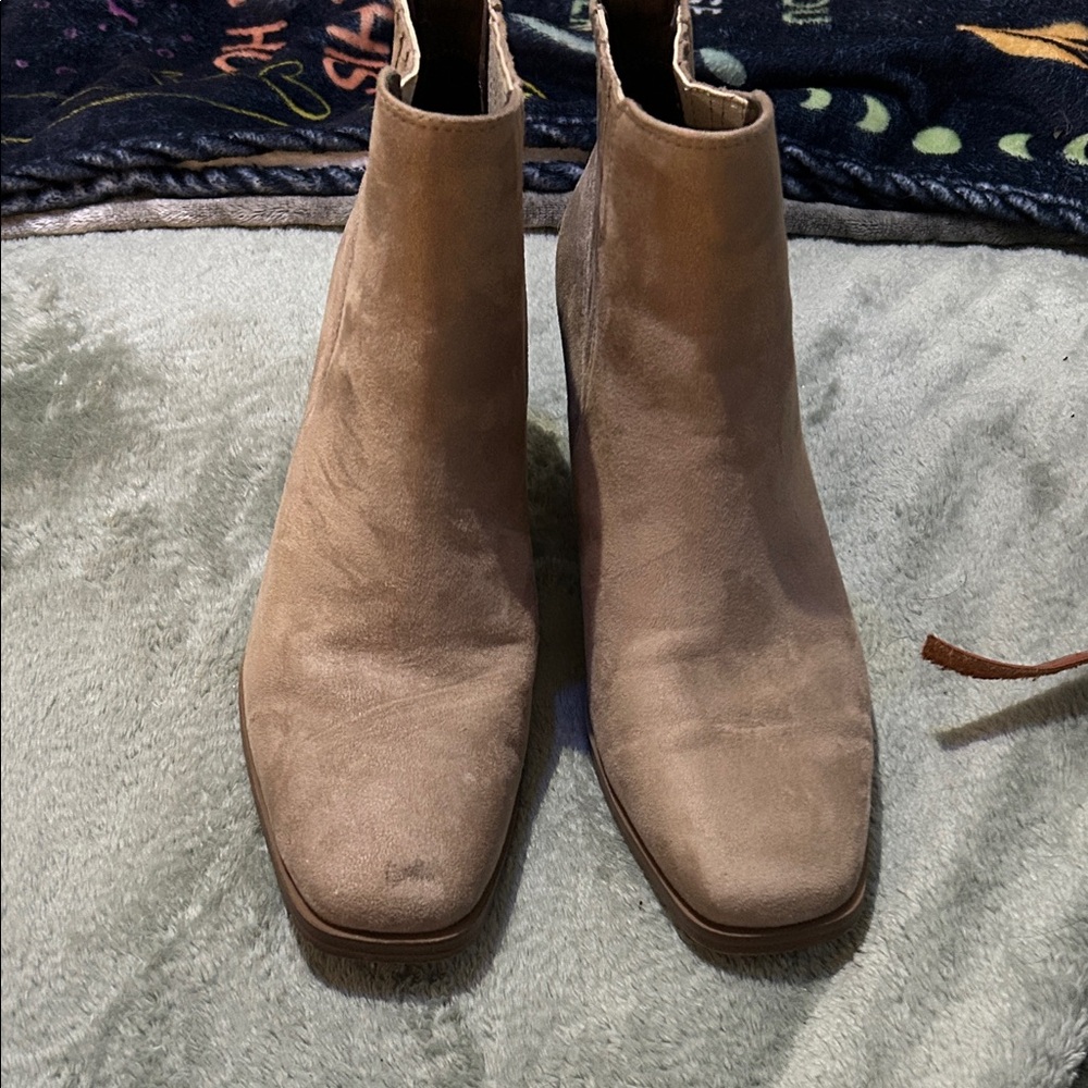 Elegant Tan Ankle Booties